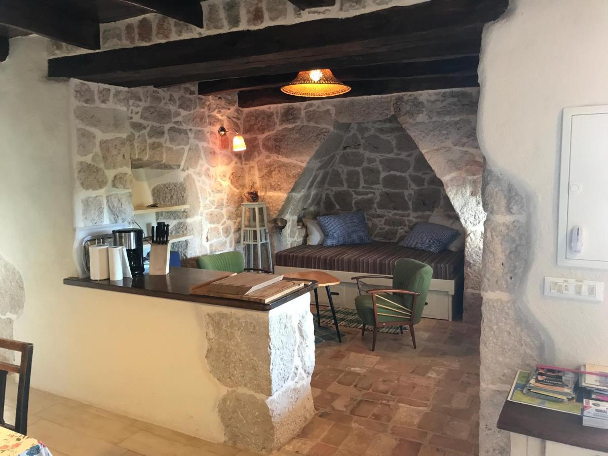 Ivanini Secluded Stone Villa With A Stunning View Brseč Exterior foto