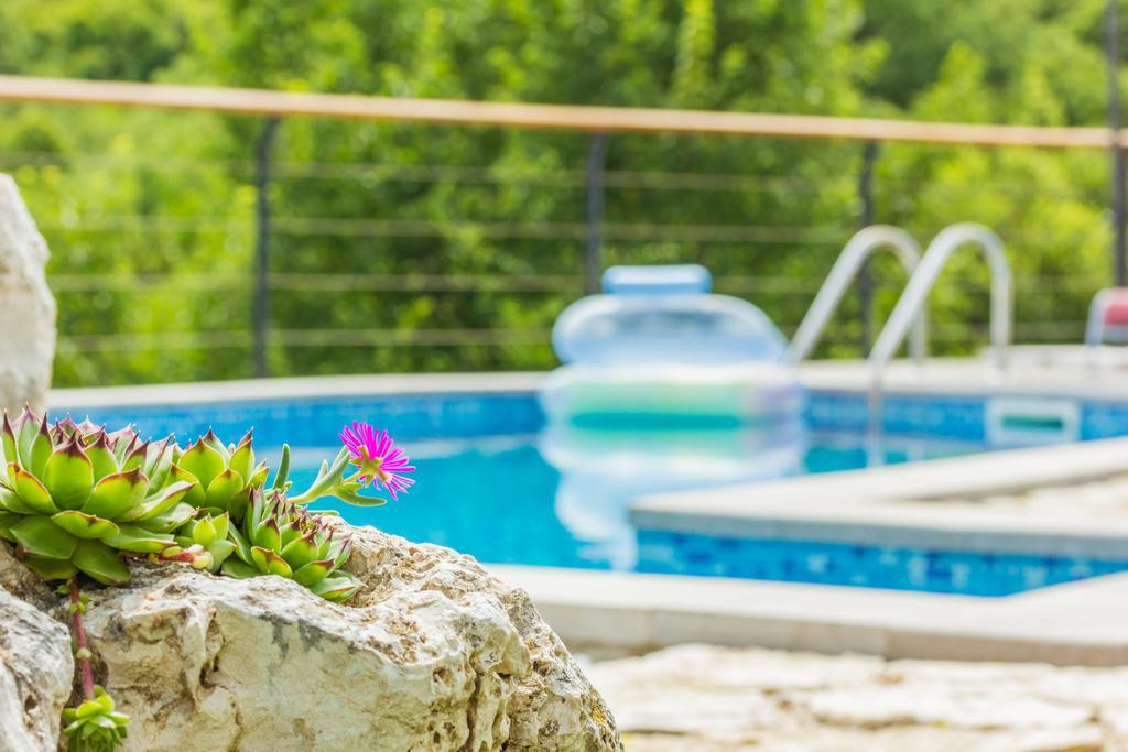 Ivanini Secluded Stone Villa With A Stunning View Brseč Exterior foto